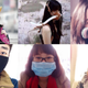The face mask became a part of many wardrobes as the pollution worsened.